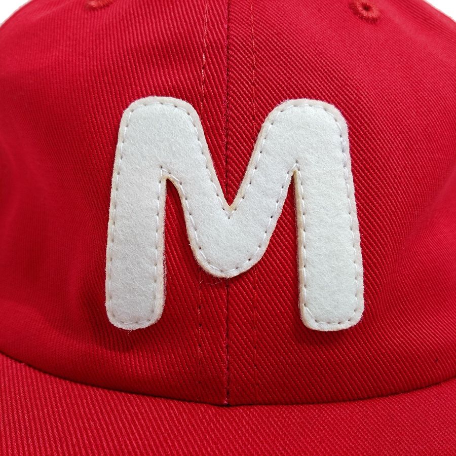 COOPERSTOWN BALL CAP / 1946 MEMPHIS RED SOX / RED / FELT / B-Grade / MADE IN USA
