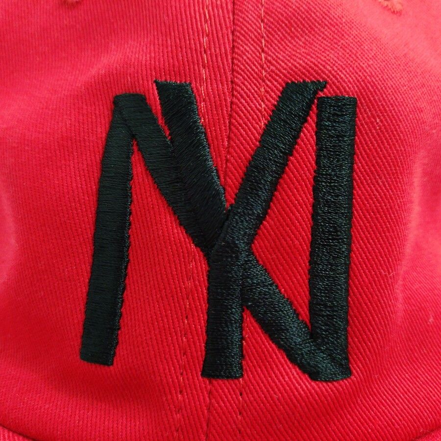 COOPERSTOWN BALL CAP / 1935 NEWYORK BLACK YANKEES / RED(Black Logo) MADE IN USA