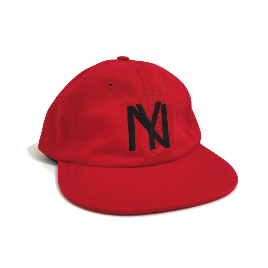 COOPERSTOWN BALL CAP / 1935 NEWYORK BLACK YANKEES / RED(Black Logo) MADE IN USA