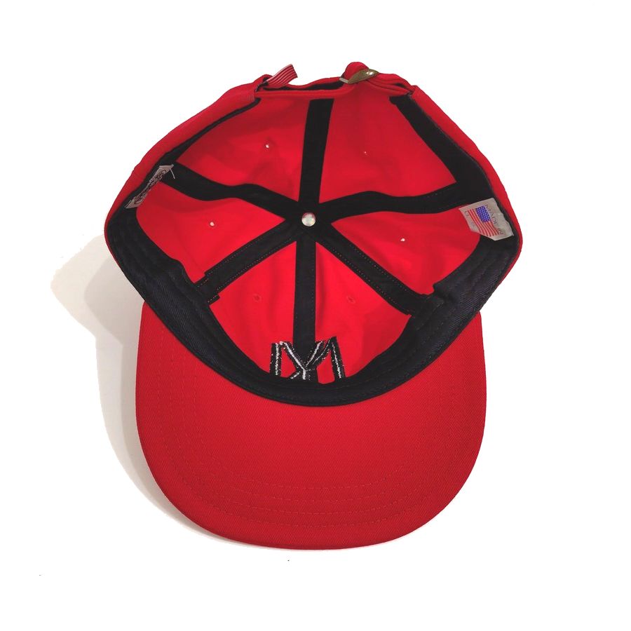 COOPERSTOWN BALL CAP / 1935 NEWYORK BLACK YANKEES / RED(Black Logo) MADE IN USA