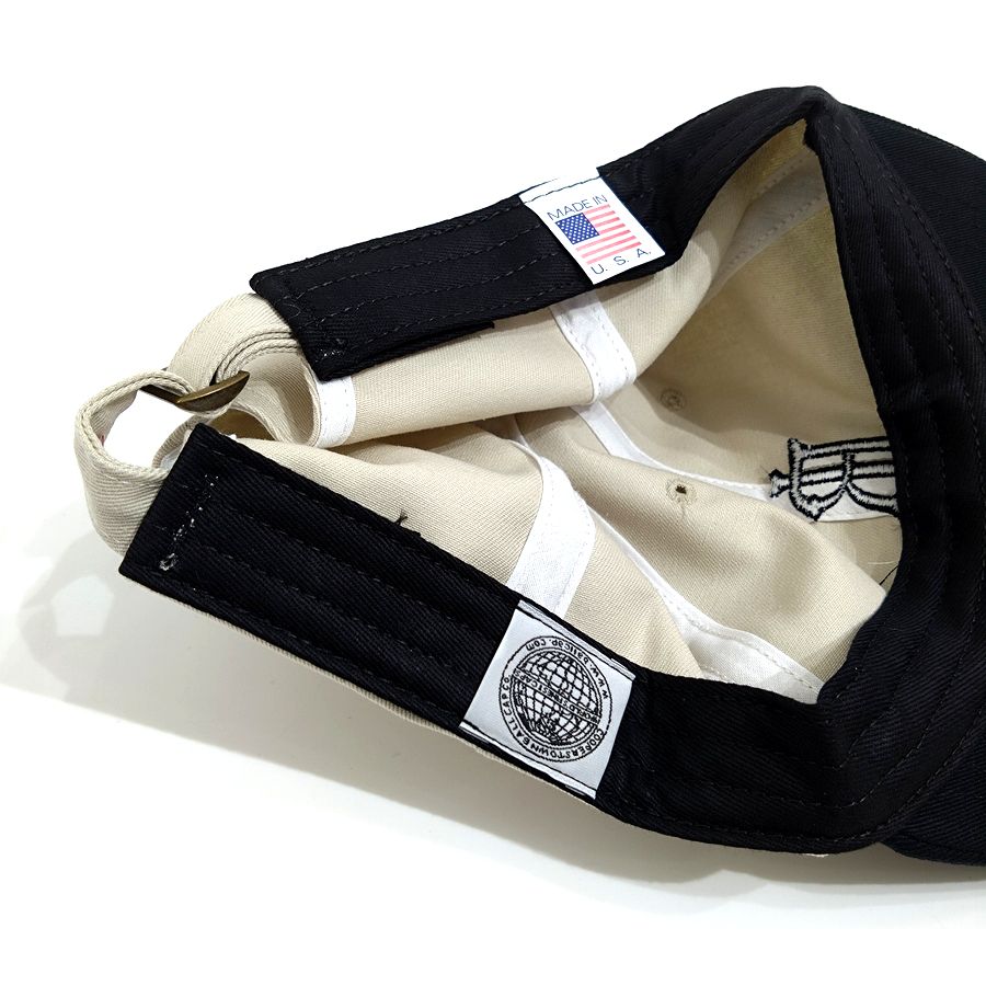 COOPERSTOWN BALL CAP / 1921 ARKANSAS TRAVELLERS / STONE×BLACK / SPECIAL ORDER COLOR / MADE IN USA