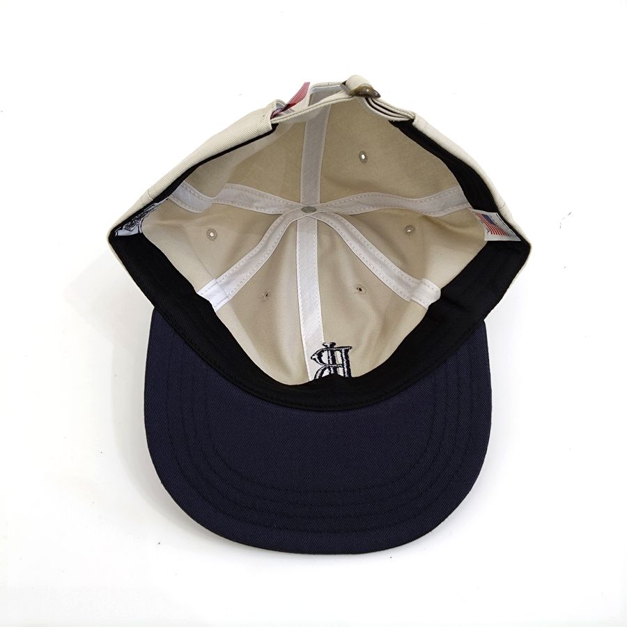 COOPERSTOWN BALL CAP / 1921 ARKANSAS TRAVELLERS / STONE×NAVY【SPECIAL ORDER COLOR】/ MADE IN USA