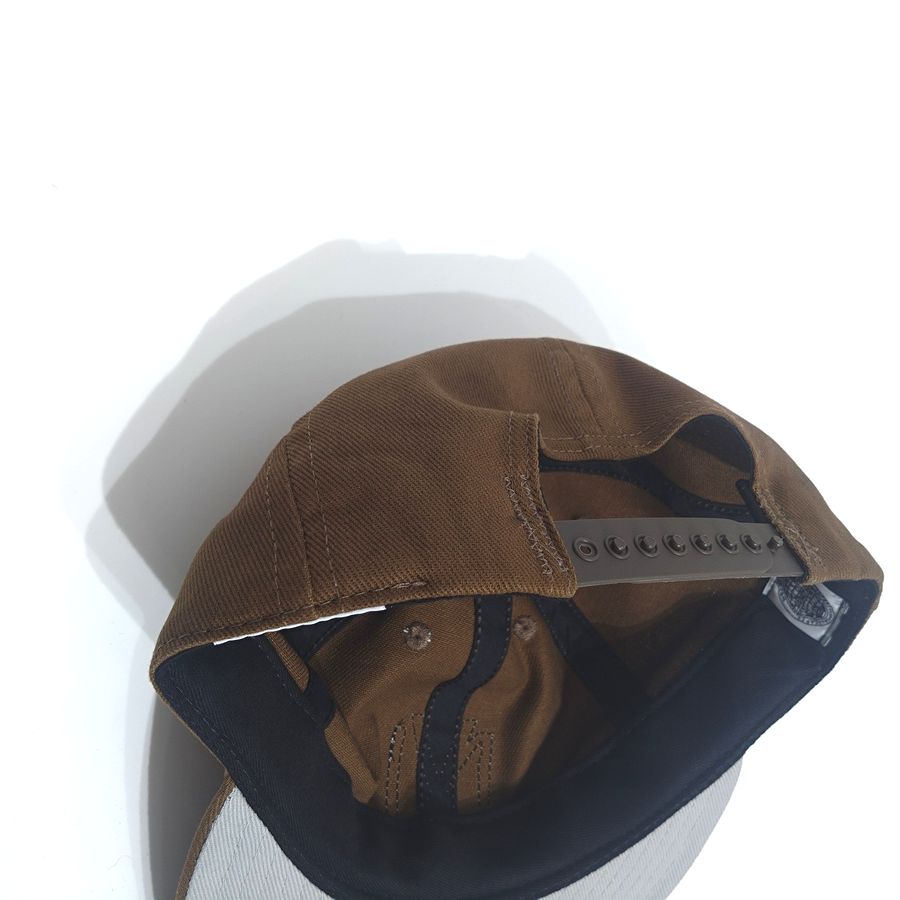COOPERSTOWN BALL CAP / 1935 NEWYORK BLACK YANKEES / BRUSHED COTTON TWILL / SOFT VISOR / SNAP / BROWN / SPECIAL ORDER / MADE IN USA