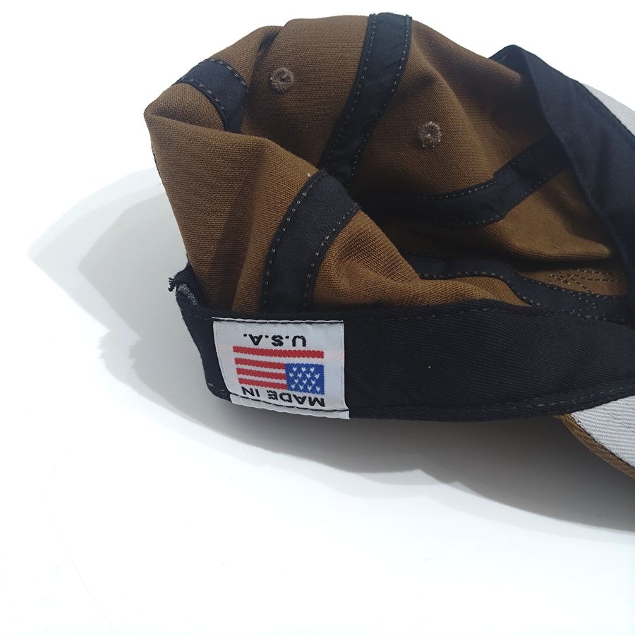 COOPERSTOWN BALL CAP / 1935 NEWYORK BLACK YANKEES / BRUSHED COTTON TWILL / SOFT VISOR / SNAP / BROWN / SPECIAL ORDER / MADE IN USA