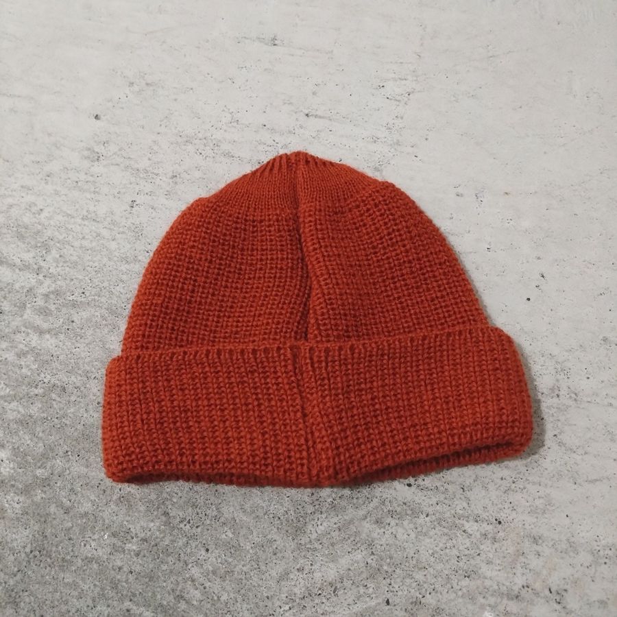 modAS / KNIT CAP / BORKUM / UMBER / VIRGIN WOOL / MADE IN GERMANY