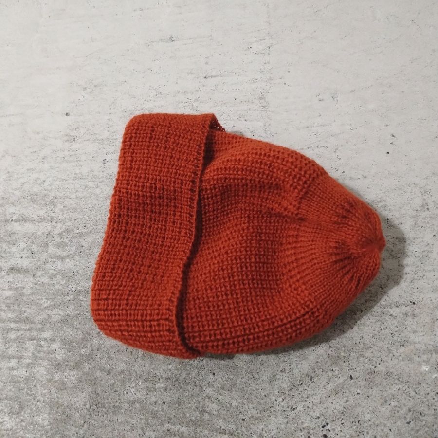 modAS / KNIT CAP / BORKUM / UMBER / VIRGIN WOOL / MADE IN GERMANY