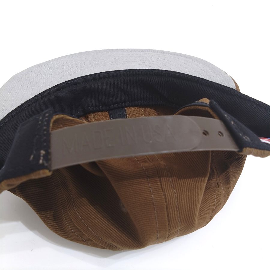 COOPERSTOWN BALL CAP / SANDIEGO PADRES / VINTAGE PATCH / BRUSHED COTTON TWILL / SOFT VISOR / SNAP / BROWN / SPECIAL ORDER MODEL / MADE IN USA