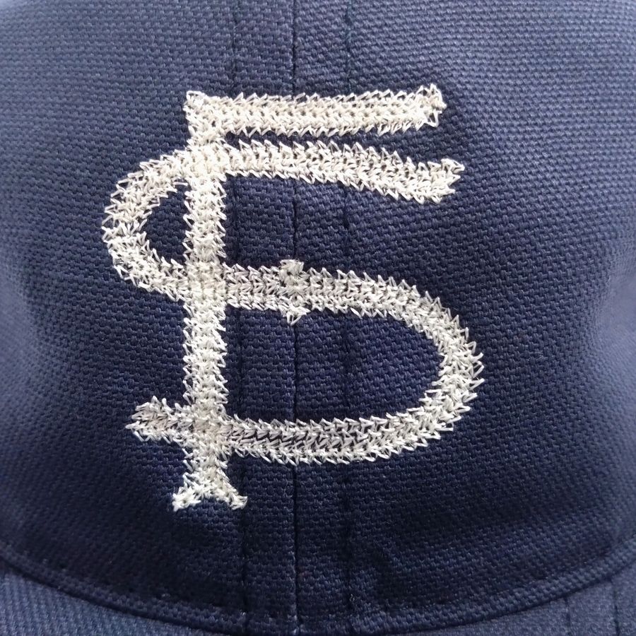 COOPERSTOWN BALL CAP / 1952 SANFRANCISCO SEALS / SOFT VISOR / COTTON DUCK / CHAIN STITCH / SPECIAL ORDER / SNAP / 2COLOR / MADE IN USA