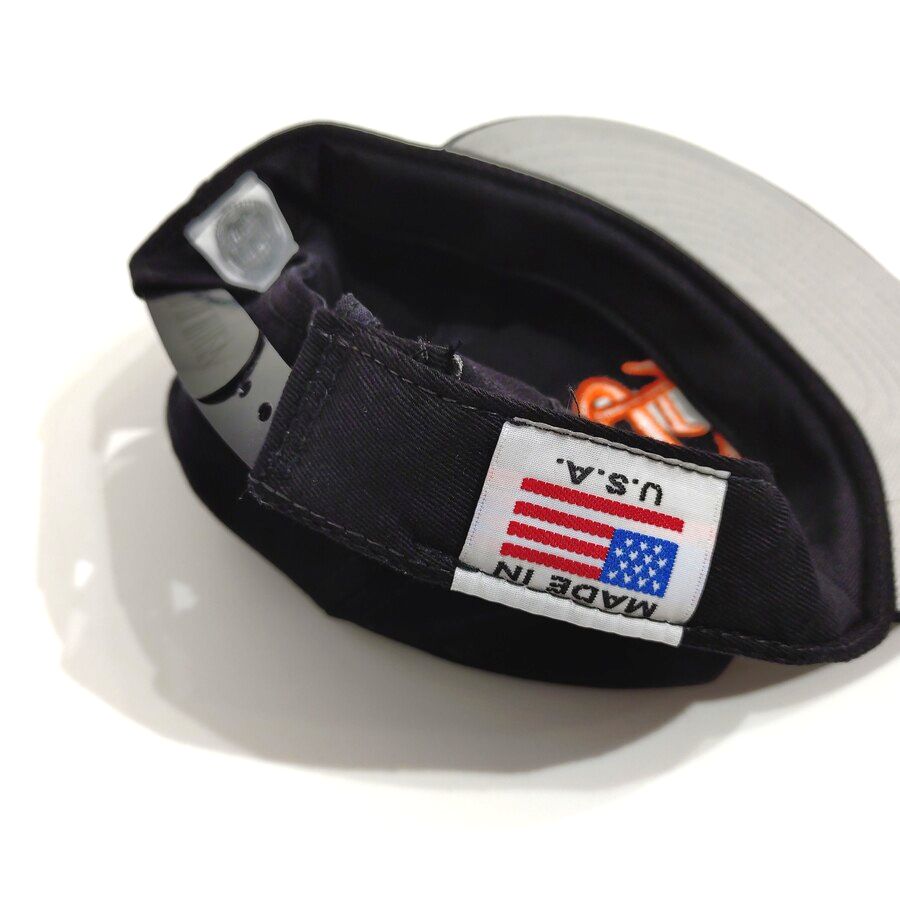 COOPERSTOWN BALL CAP / 1931 SANFRANCISCO SEALS(Orange Logo) / BRUSHED COTTON TWILL / SOFT VISOR / SNAP / BLACK / SPECIAL ORDER MODEL / MADE IN USA