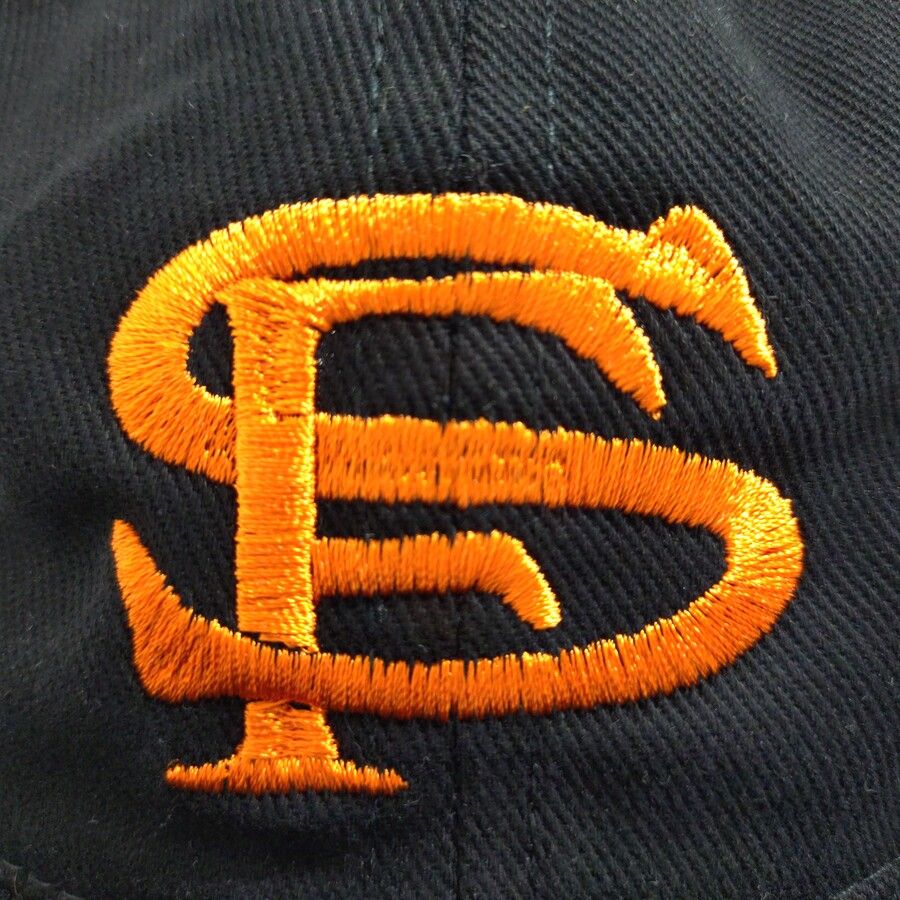 COOPERSTOWN BALL CAP / 1931 SANFRANCISCO SEALS(Orange Logo) / BRUSHED COTTON TWILL / SOFT VISOR / SNAP / BLACK / SPECIAL ORDER MODEL / MADE IN USA