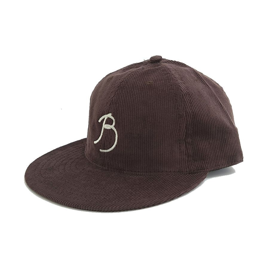 COOPERSTOWN BALL CAP / CORDUROY CAP / 1915 BROOKLYN TIP TOPS / BROWN / SOFT VISOR / SPECIAL ORDER MODEL / MADE IN USA