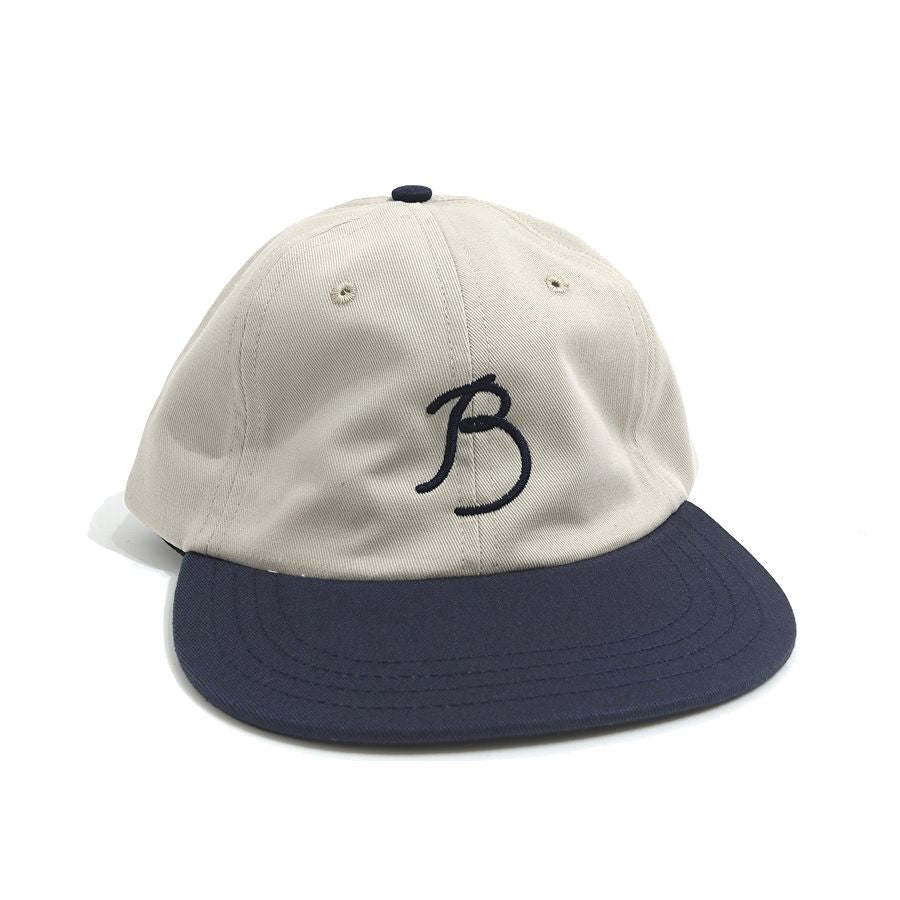 COOPERSTOWN BALL CAP / 1915 BROOKLYN TIP TOPS / STONE×NAVY / SPECIAL ORDER COLOR / MADE IN USA