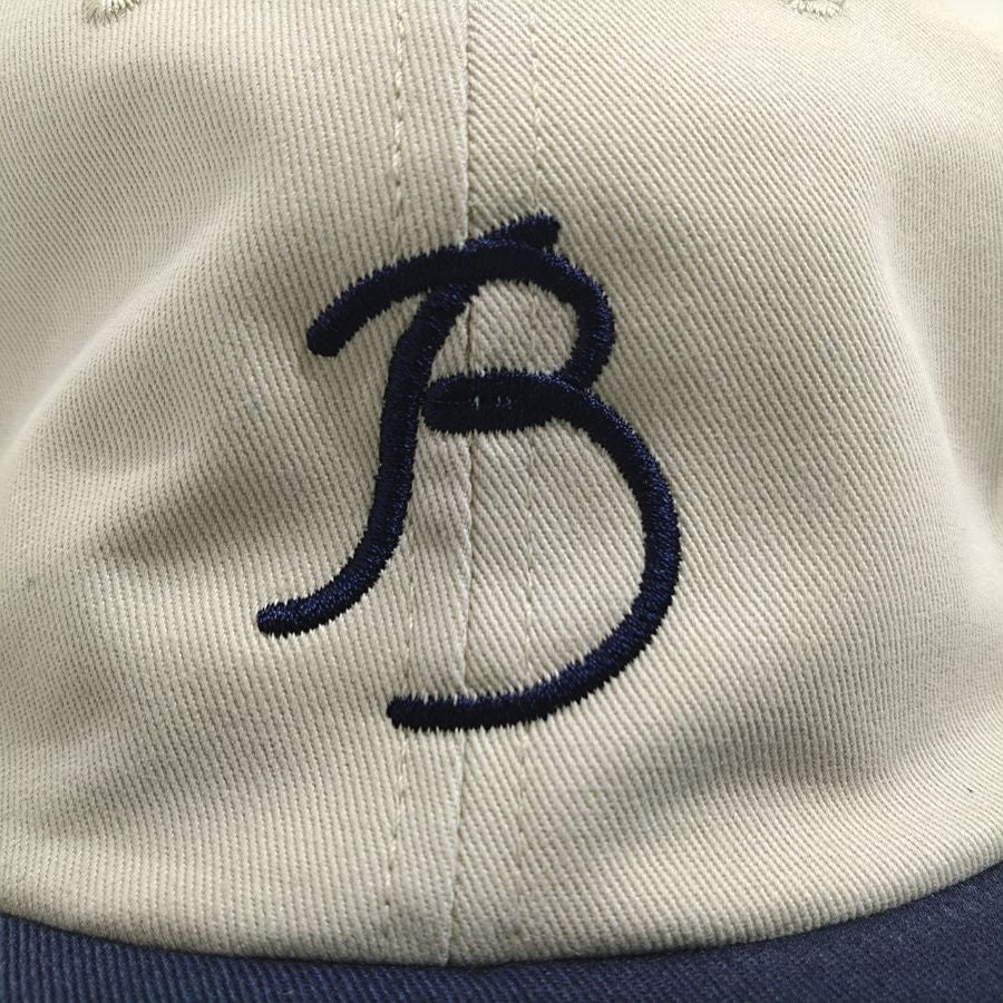 COOPERSTOWN BALL CAP / 1915 BROOKLYN TIP TOPS / STONE×NAVY / SPECIAL ORDER COLOR / MADE IN USA