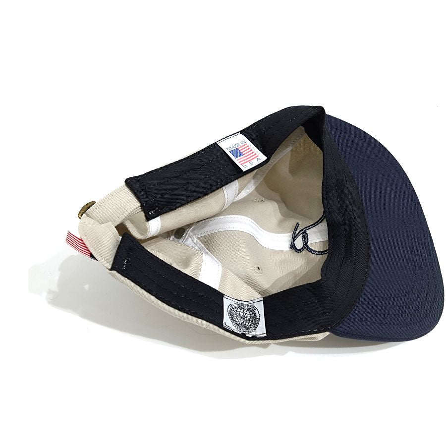 COOPERSTOWN BALL CAP / 1915 BROOKLYN TIP TOPS / STONE×NAVY / SPECIAL ORDER COLOR / MADE IN USA