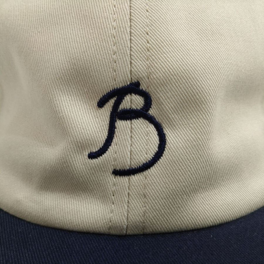 COOPERSTOWN BALL CAP / 1915 BROOKLYN TIP TOPS / STONE×NAVY / SMALL LOGO(30mm) / SPECIAL ORDER COLOR / MADE IN USA