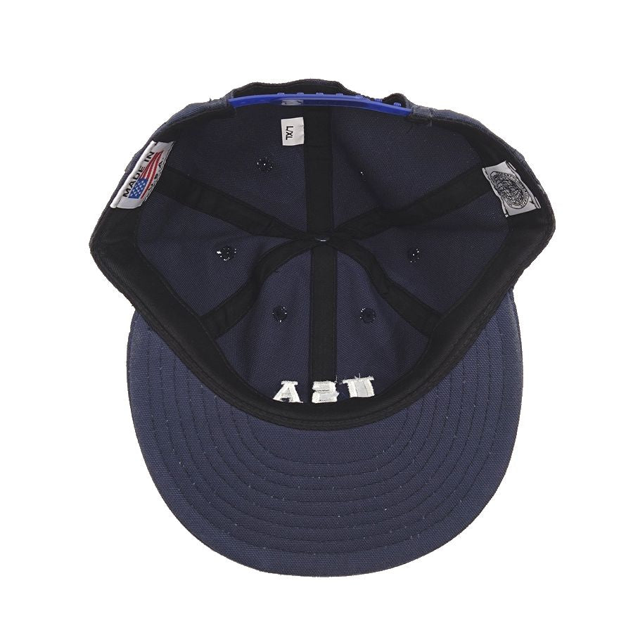 COOPERSTOWN BALL CAP / USA STAR&STRIPE / SOFT / SPECIAL ORDER / SNAP / NAVY / MADE IN USA