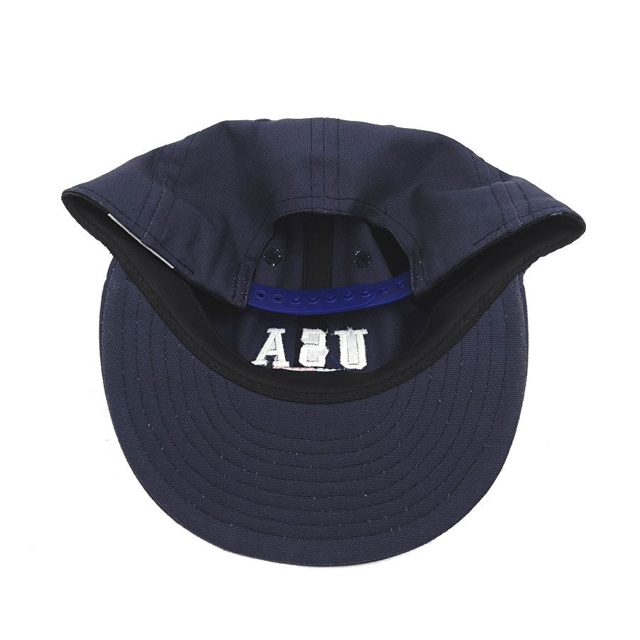 COOPERSTOWN BALL CAP / USA STAR&STRIPE / SOFT / SPECIAL ORDER / SNAP / NAVY / MADE IN USA