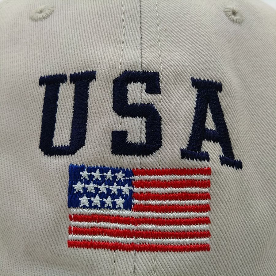 COOPERSTOWN BALL CAP / STARS AND STRIPES( USA LOGO) 3COLOR / MADE IN USA