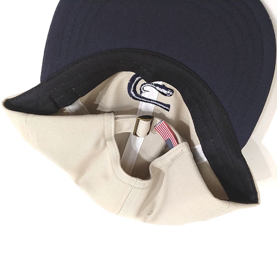 COOPERSTOWN BALL CAP / 1915 CHICAGO WHALES / STONE×NAVY / EXCLUSIVE / MADE IN USA