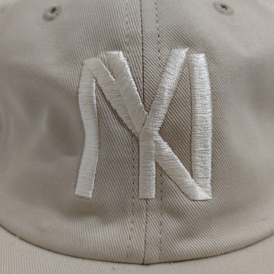 COOPERSTOWN BALL CAP / 1935 NEWYORK BLACK YANKEES(Natural Logo) STONE / MADE IN USA