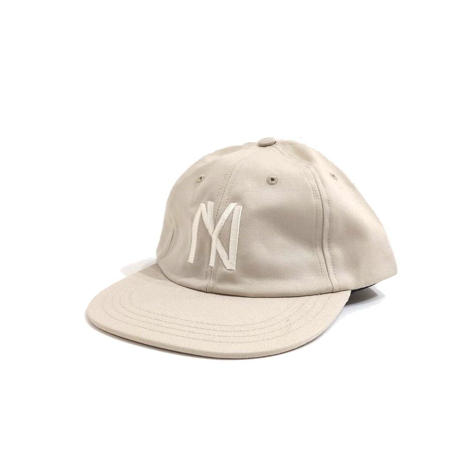 COOPERSTOWN BALL CAP / 1935 NEWYORK BLACK YANKEES(Natural Logo) STONE / MADE IN USA