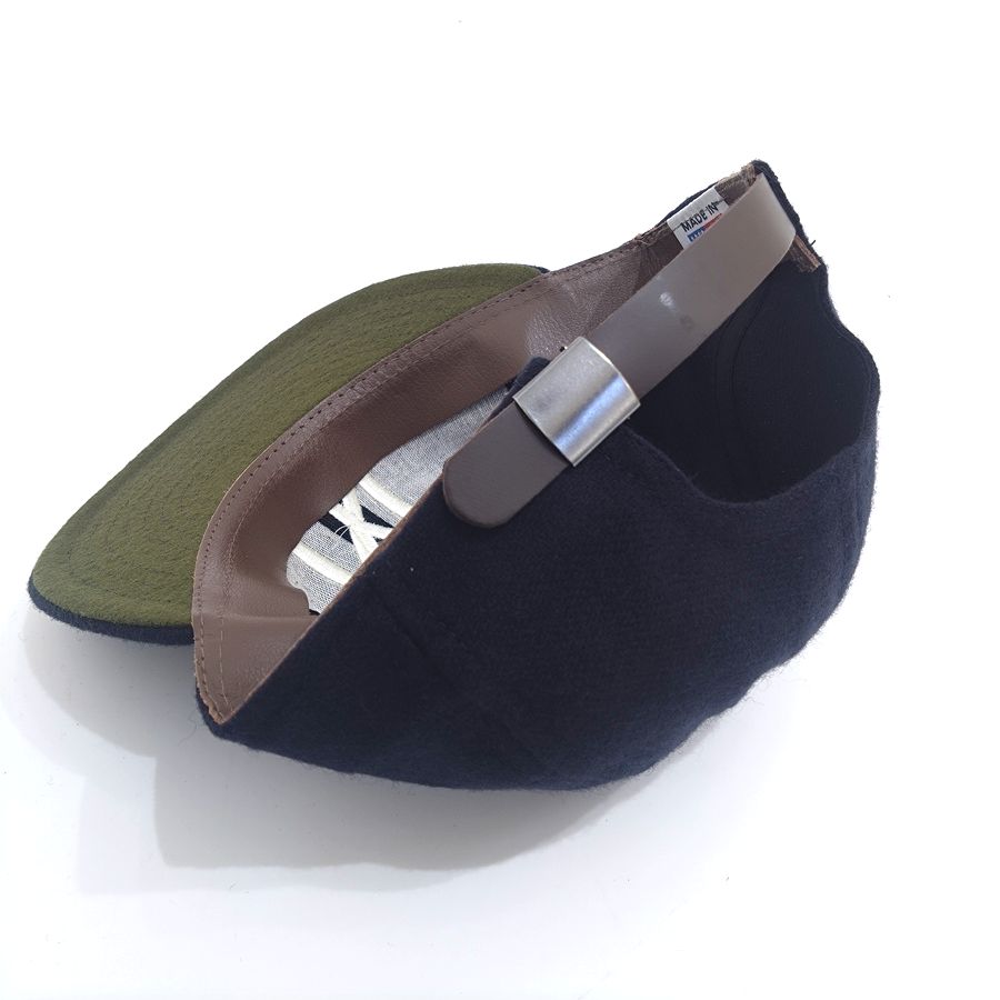 COOPERSTOWN BALL CAP / 1935 NEWYORK BLACK YANKEES / NAVY / WOOL FLANNEL / LEATHER STRAP / MADE IN USA