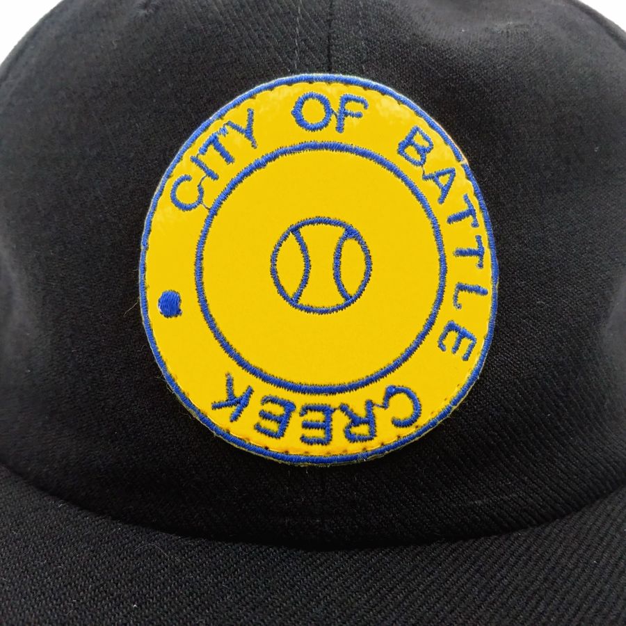 COOPERSTOWN BALL CAP / 1946 BATTLE CREEK BELLES / WOOLSAGE / 2COLOR / PATCH / SNAP / MADE IN USA