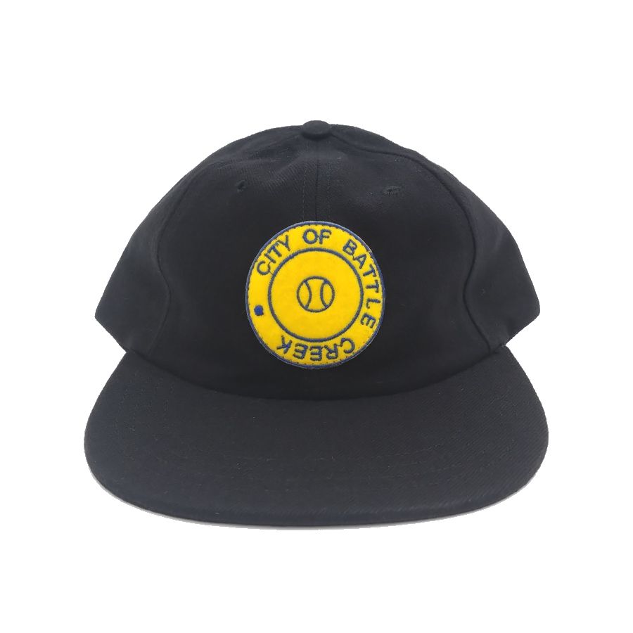 COOPERSTOWN BALL CAP / 1946 BATTLE CREEK BELLES / WOOLSAGE / 2COLOR / PATCH / SNAP / MADE IN USA