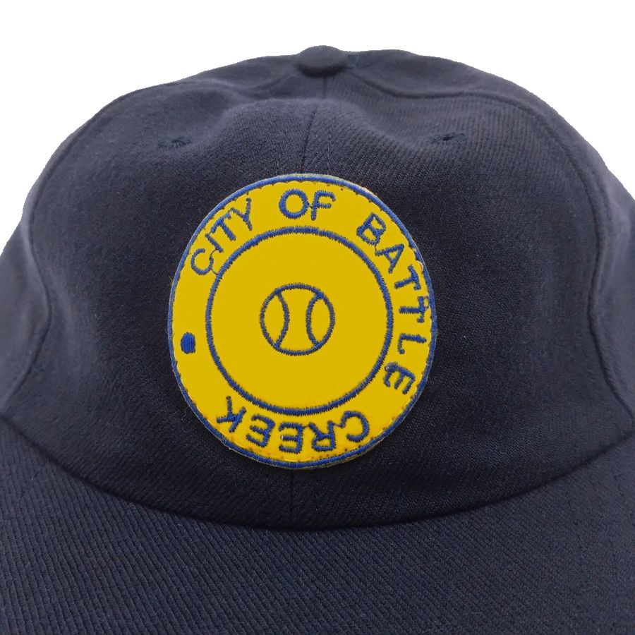 COOPERSTOWN BALL CAP / 1946 BATTLE CREEK BELLES / WOOLSAGE / 2COLOR / PATCH / SNAP / MADE IN USA