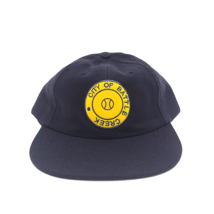 COOPERSTOWN BALL CAP / 1946 BATTLE CREEK BELLES / WOOLSAGE / 2COLOR / PATCH / SNAP / MADE IN USA