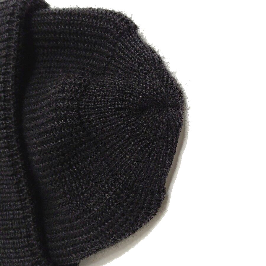 modAS / KNIT CAP / JUIST / BLACK / VIRGIN WOOL / MADE IN GERMANY