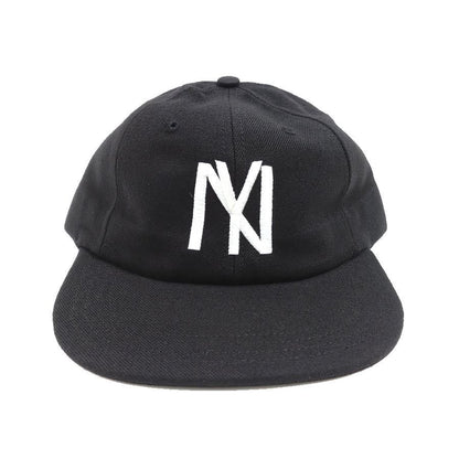 COOPERSTOWN BALL CAP / 1935 NEWYORK BLACK YANKEES / BLACK / WOOL SAGE / LEATHER STRAP / MADE IN USA