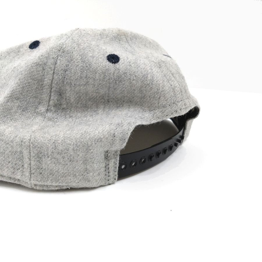 COOPERSTOWN BALL CAP / 1935 NEWYORK BLACK YANKEES / 2TONE(GRAY×NAVY) / Wool Flannel / MADE IN USA