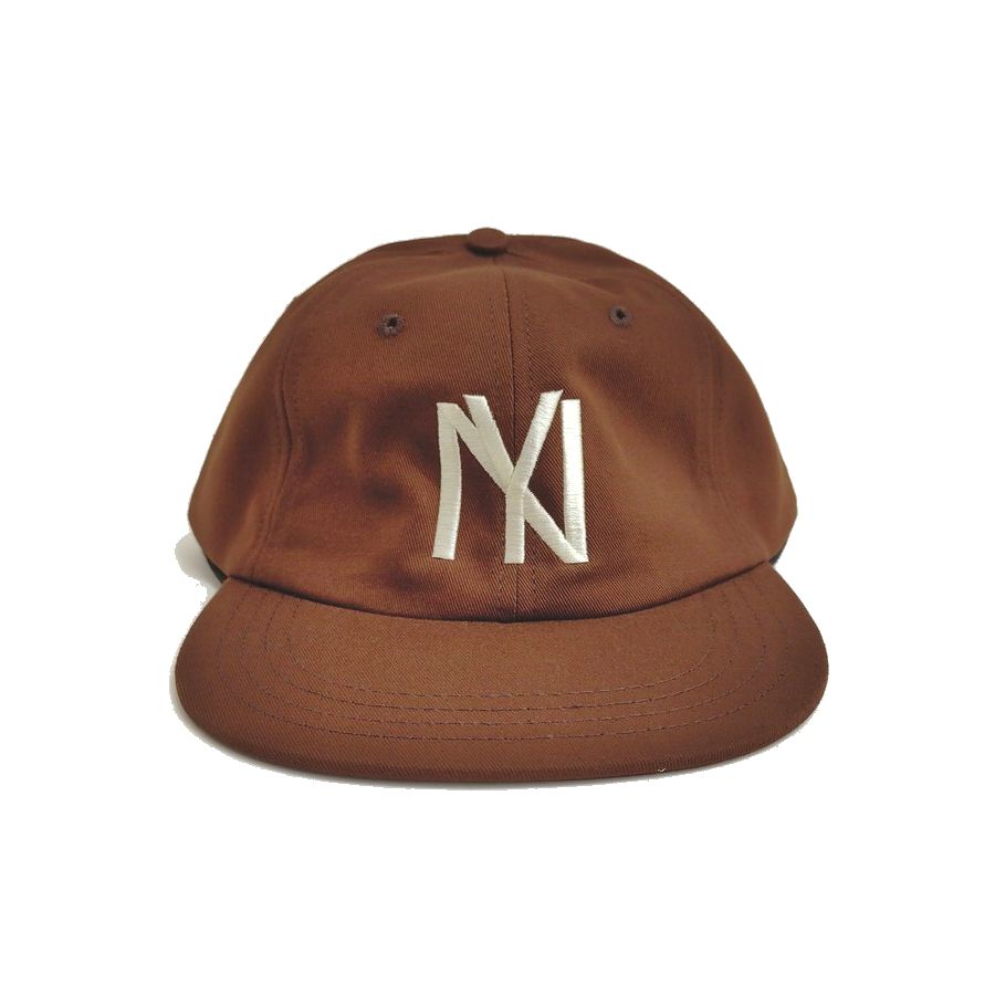 COOPERSTOWN BALL CAP / 1935 NEWYORK BLACK YANKEES / BROWN / SPECIAL ORDER COLOR / MADE IN USA