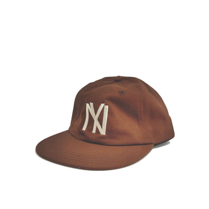 COOPERSTOWN BALL CAP / 1935 NEWYORK BLACK YANKEES / BROWN / SPECIAL ORDER COLOR / MADE IN USA
