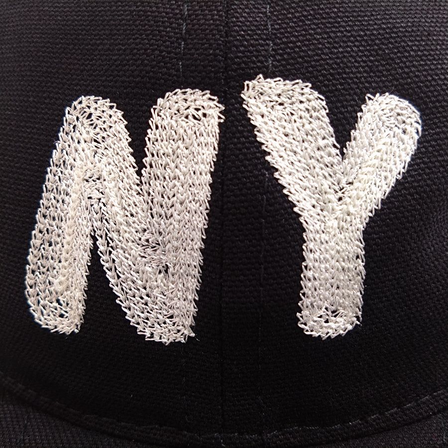 COOPERSTOWN BALL CAP / 1936 NEWYORK BLACK YAKEES / COTTON DUCK / SOFT VISOR / SNAP /  CHAIN STITCH / 2COLOR / SPECIAL ORDER / MADE IN USA