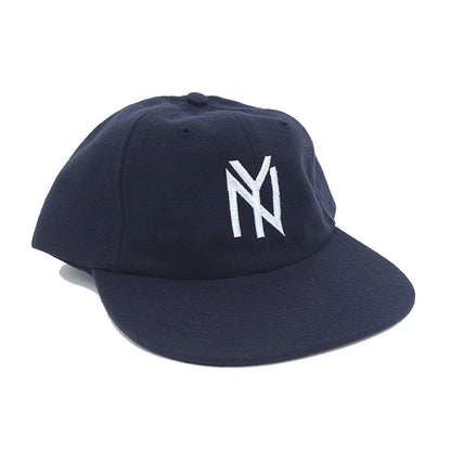 COOPERSTOWN BALL CAP / 1951 NEWYORK BLACK YANKEES / WOOLSAGE / NAVY / MADE IN USA