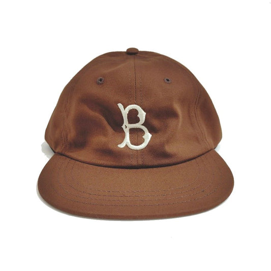 COOPERSTOWN BALL CAP / 1955 BROOKLYN DODGERS / BROWN / SPECIAL ORDER COLOR / MADE IN USA