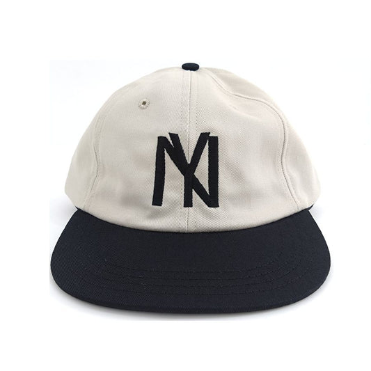 COOPERSTOWN BALL CAP / 1935 NEWYORK BLACK YANKEES / STONE × BLACK / SPECIAL ORDER COLOR / MADE IN USA