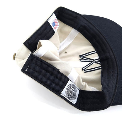 COOPERSTOWN BALL CAP / 1935 NEWYORK BLACK YANKEES / STONE × BLACK / SPECIAL ORDER COLOR / MADE IN USA