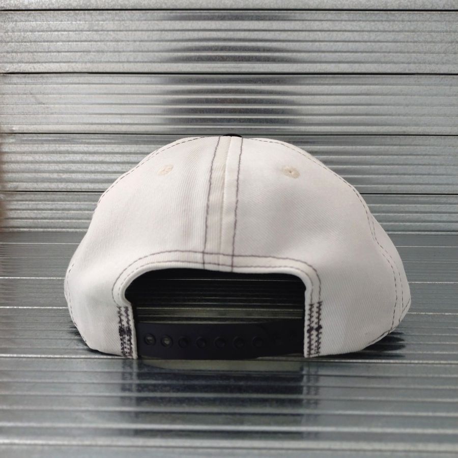 COOPERSTOWN BALL CAP / N.Y.(NEWYORK) / 2-TONE BASEBALL CAP / STITCH / WHITE×BLACK / ORGINAL S / SNAP / EXCLUSIVE / MADE IN USA