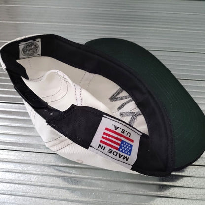 COOPERSTOWN BALL CAP / N.Y.(NEWYORK) / 2-TONE BASEBALL CAP / STITCH / WHITE×BLACK / ORGINAL S / SNAP / EXCLUSIVE / MADE IN USA