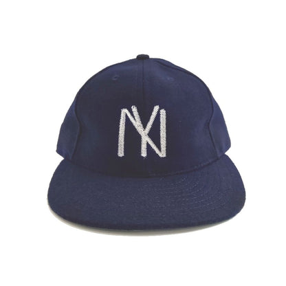 COOPERSTOWN BALL CAP / 1935 NEWYORK BLACK YANKEES(CHAIN-STICH) / WOOL NYLON / LEATHER STRAP / 2 COLOR / MADE IN USA