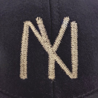 COOPERSTOWN BALL CAP / 1935 NEWYORK BLACK YANKEES(CHAIN-STICH) / WOOL NYLON / LEATHER STRAP / 2 COLOR / MADE IN USA