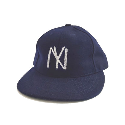 COOPERSTOWN BALL CAP / 1935 NEWYORK BLACK YANKEES(CHAIN-STICH) / WOOL NYLON / LEATHER STRAP / 2 COLOR / MADE IN USA
