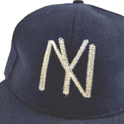 COOPERSTOWN BALL CAP / 1935 NEWYORK BLACK YANKEES(CHAIN-STICH) / WOOL NYLON / LEATHER STRAP / 2 COLOR / MADE IN USA
