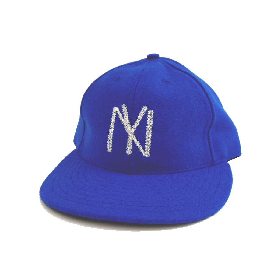 COOPERSTOWN BALL CAP / 1935 NEWYORK BLACK YANKEES(CHAIN-STICH) / WOOL NYLON / LEATHER STRAP / 2 COLOR / MADE IN USA