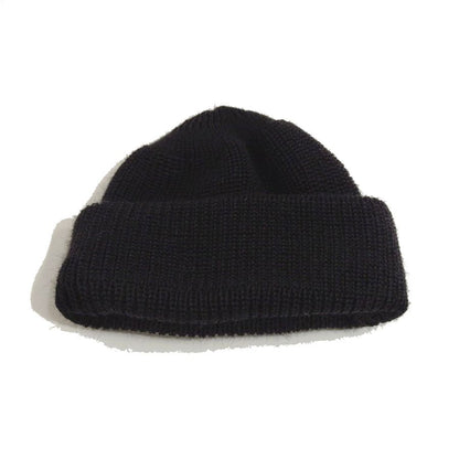 modAS / KNIT CAP / JUIST / BLACK / VIRGIN WOOL / MADE IN GERMANY
