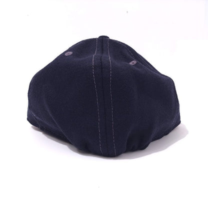 COOPERSTOWN BALL CAP / 1927 NEWARK BEARS / WOOL FLANNEL / NAVY / ELASTIC / MADE IN USA