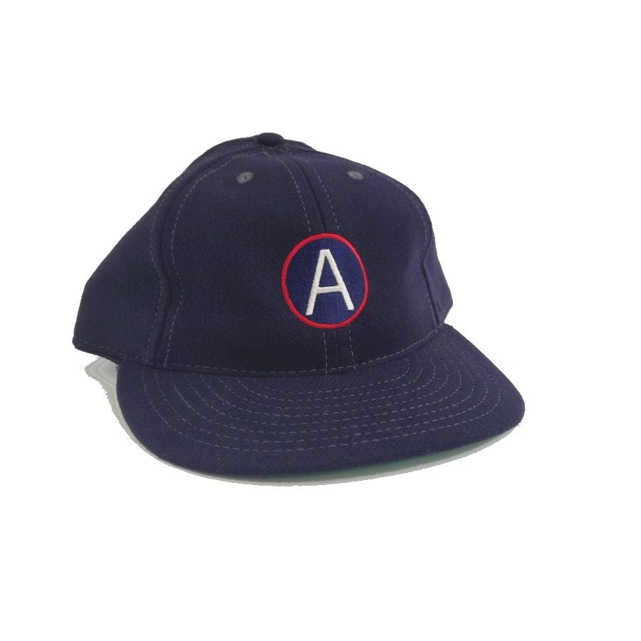 COOPERSTOWN BALL CAP / ARMAF44(Thrid Army) / NAVY / WOOL FLANNEL / FITTED / 3 SIZE / MADE IN USA